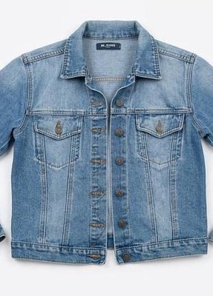Класична джинсова куртка nl jeans (розмір m / uk 10 / eu 38)