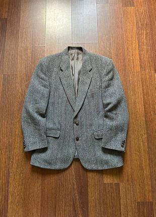 Harris tweed піджак чоловічий luxury класичний old money оригінал б у