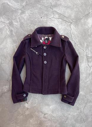 2005 diesel: purple tweed jacket