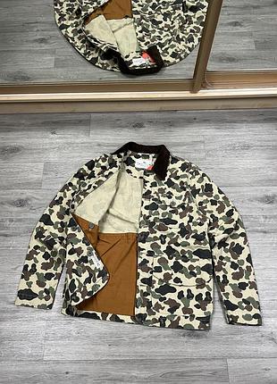Новая камуфляжная куртка bellfield duck camo hunting jacket с бирками размер m