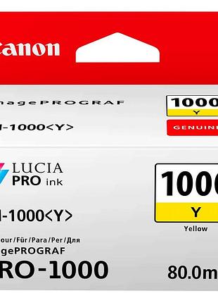 Чернильница canon pfi-1000y (yellow)