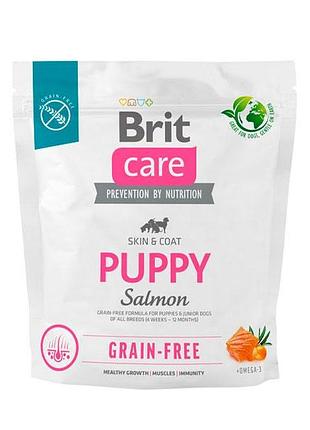 Brit care gf puppy для цуценят з лососем і картоплею 1 кг