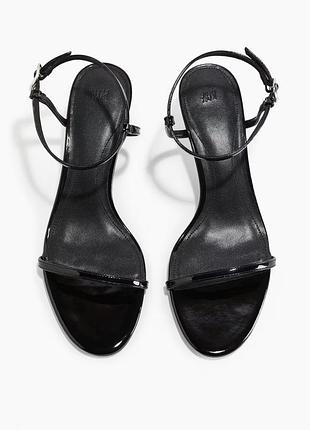 Босоніжки kitten heels з ремінцями h&m 39 розмір