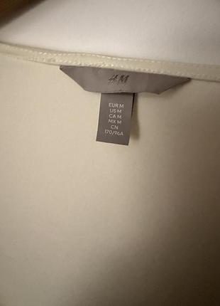 H&m кремовий лонг 2