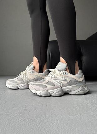 Мужские кроссовки new balance 9060 light grey beige / smb+ 🔗