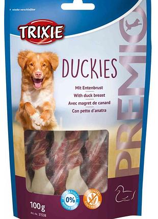 Premio duckies-ласощі для собак кісточки з качиною грудкою, тріксі 31538