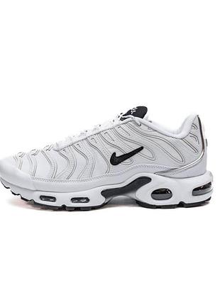 Мужские кроссовки nike air max tn plus white black / smb+ 🔗