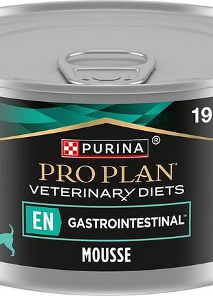 Pro plan veterinary diets en влажный корм для собак для устранения расстройств пищеварения, мусс 195 г