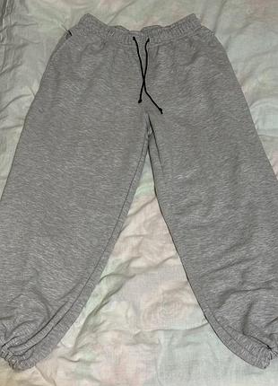 Спортивні штани, трьохнитка без флісу, розмір l-xl, нові