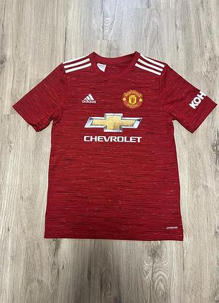 Manchester united adidas футбольна футболка