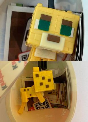 Фігурка kinder joy minecraft - оцелот - майнкрафт кіндер джой