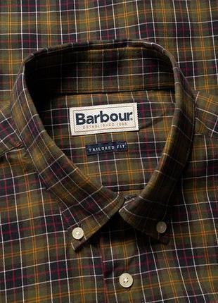 Barbour malcolm long sleeve tartan shirt button up aw16 [smh017160]