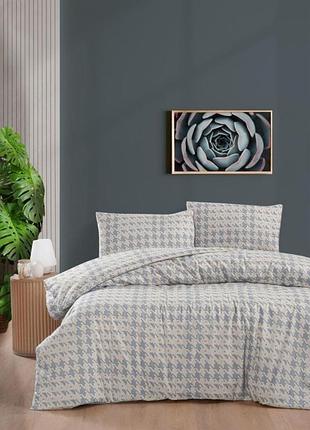 Двуспальный евро комплект first choice sadora beige фланель