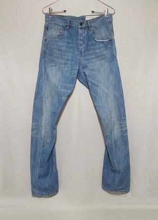 Джинсы allsaints sharkey runner w30 l34