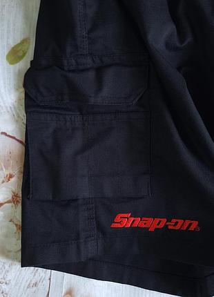 Робу, рабочие шорты snap-on tools размер указан 34. на м-л 4