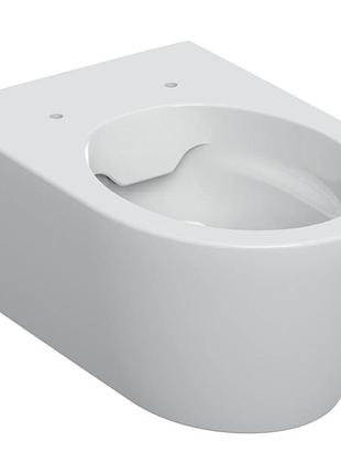 Icon чаша подвесного унитаза rimfree, закрытая форма, белый