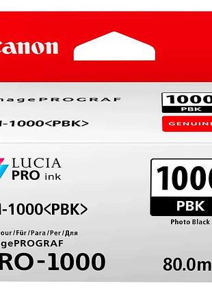 Чернильница canon pfi-1000pbk (photo black)