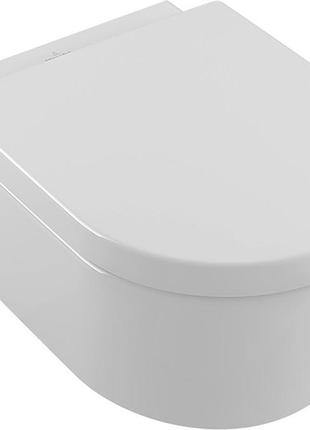 Avento унитаз подъстный, гориз выпуск, direct flush, с сидением quickrelease, softclosing