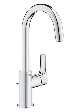 Смеситель для умывальника grohe eurosmart new 23537003, хром