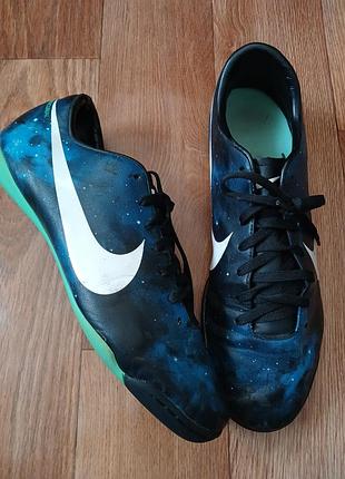 Nike mercurial victory iv ic из культовой коллекции "galaxy" (cr7 edition) 2013 46 размер