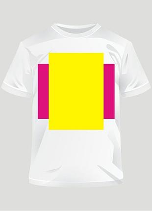 Футболка с вашим принтом (печать термопленкой) а3