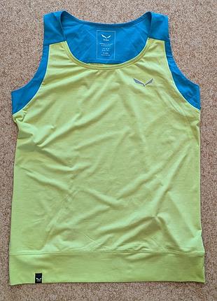 Женская трекинговая майка salewa pedroc dry w hybrid tank