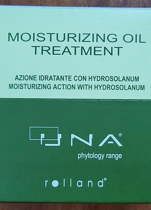 Комплекс для глибокого зволоження сухого волосся rolland una moisturizing oil treatment, 12x10 ml