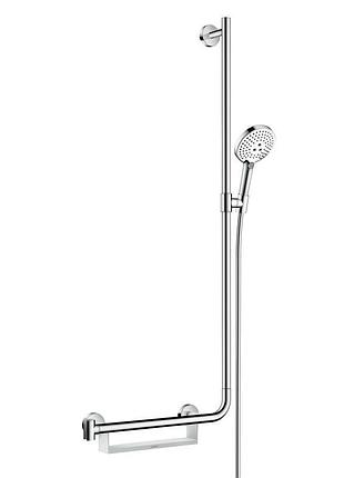 Unica comfort набiр для душу raindance select s 120/штанга unica comfort 1,10 м розмiщ. справа, бiлій/хром
