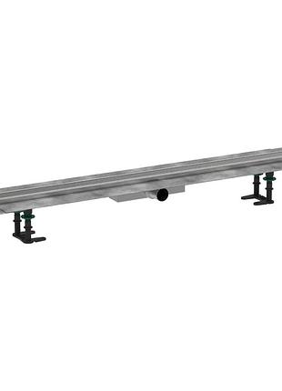 Raindrain compact монтажний комплект для плоскої установки 1000мм, колір нержавіюча сталь