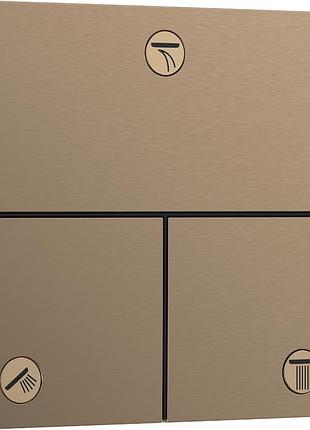 Showerselect comfort e перемикач потоків, прихований монтаж, колір шліфована бронза