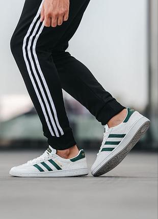 Кросівки чоловічі adidas spezial white green