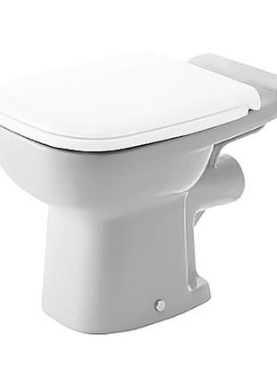 D-code унитаз 65*35,5*38,5см, полновой, горизонтальный выпуск