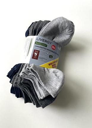 Упаковка шкарпеток набір 10 пар чоловічі короткі livergy