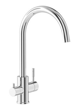 Argo-s смеситель для кухни, f03409016fc, с подключением питьевой воды, хром