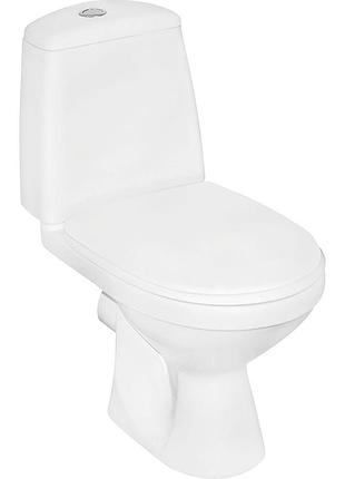 Solo компакт-подлоговый гор.выпуск бачек 3/6л. ниж.подвод,сидение duroplast soft close
