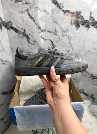 Кросівки жіночі adidas spezial grey black