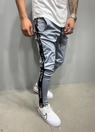 Спортивные штаны мужские с лампасом / спортивні штани чоловічі з лампасом2 фото