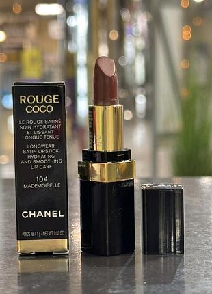 Помади chanel rouge coco 104 mademoiselle i rouge dior 047 miss