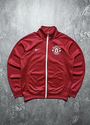Vintage винтажная олимпийка nike manchester united найк манчестер юнайтед big logo y2k size m размер м
