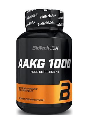 Аргінін biotech aakg 1000 100 таб | для пампу та кровообігу
