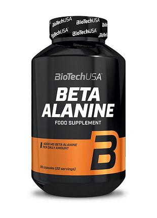 Бета-аланин biotech beta alanine mega caps 90 капсул