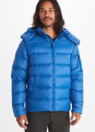 Пуховик marmot stockholm ii jacket (размер medium, цвет dark azure)