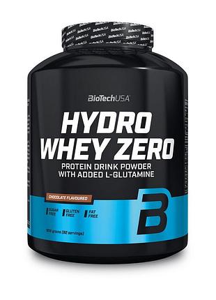 Протеїн biotech hydro whey zero 1,816 кг chocolate | гідролізований білок для росту м'язів