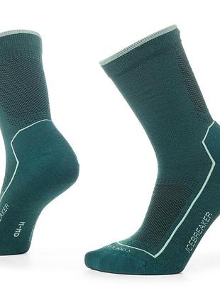 Лёгкие термоноски с шерстью мериноса icebreaker hike cool-lite 3/4 crew (размер medium 42-44)