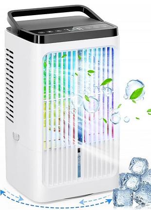Портативный охладитель воздуха air cooler k70 с подсветкой и таймером - ваш спасатель от жары.