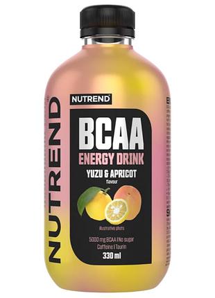 Напій із бцаа nutrend bcaa energy drink, 330 мл абрикос (46342256)
