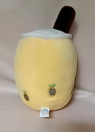 М'яка іграшка боба бульбашковий чай bubble tea. squishmallow 5