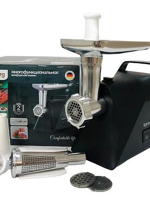 Мясорубка электрическая для мяса rainberg rb-679 3000w, мясорубка для овощей, oy-333 мясорубка металлическая