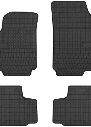 Автомобильные коврики в салон frogum на skoda citigo 1 11-20 шкода ситиго черные