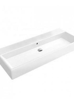 Memento умивальник 120*47см без отв, з переливом, white alpin ceramicplus